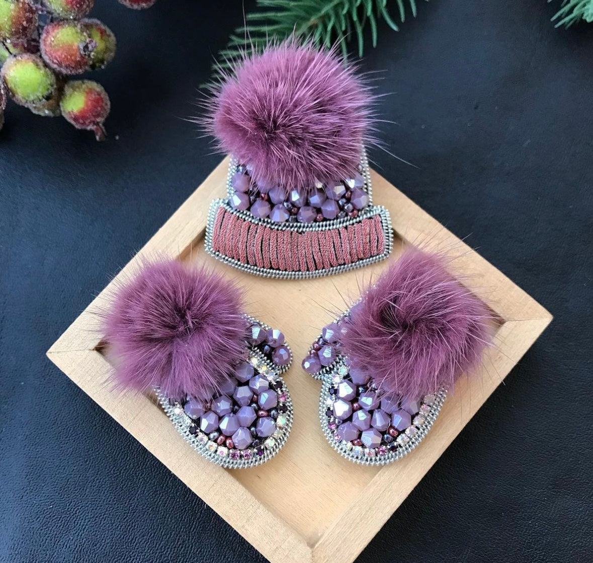Winter mittens